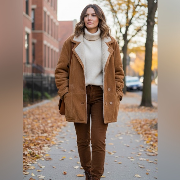 pelle cuir Jackets & Blazers - NWT Oversized Tan Suede Jacket Unisex